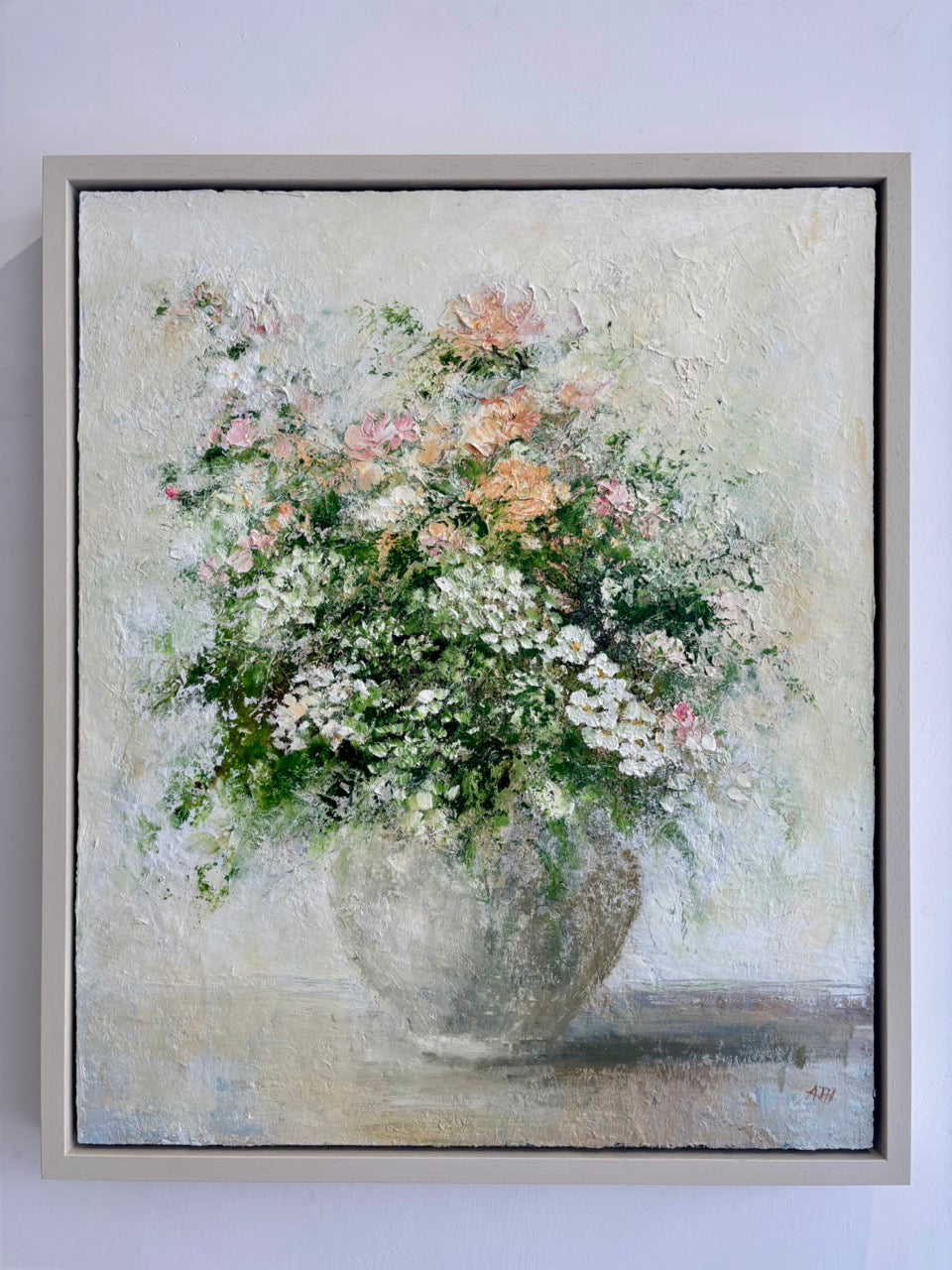 Vintage Pot and Flowers