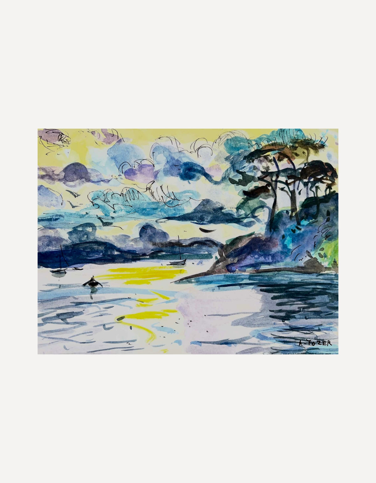 A Helford Sky