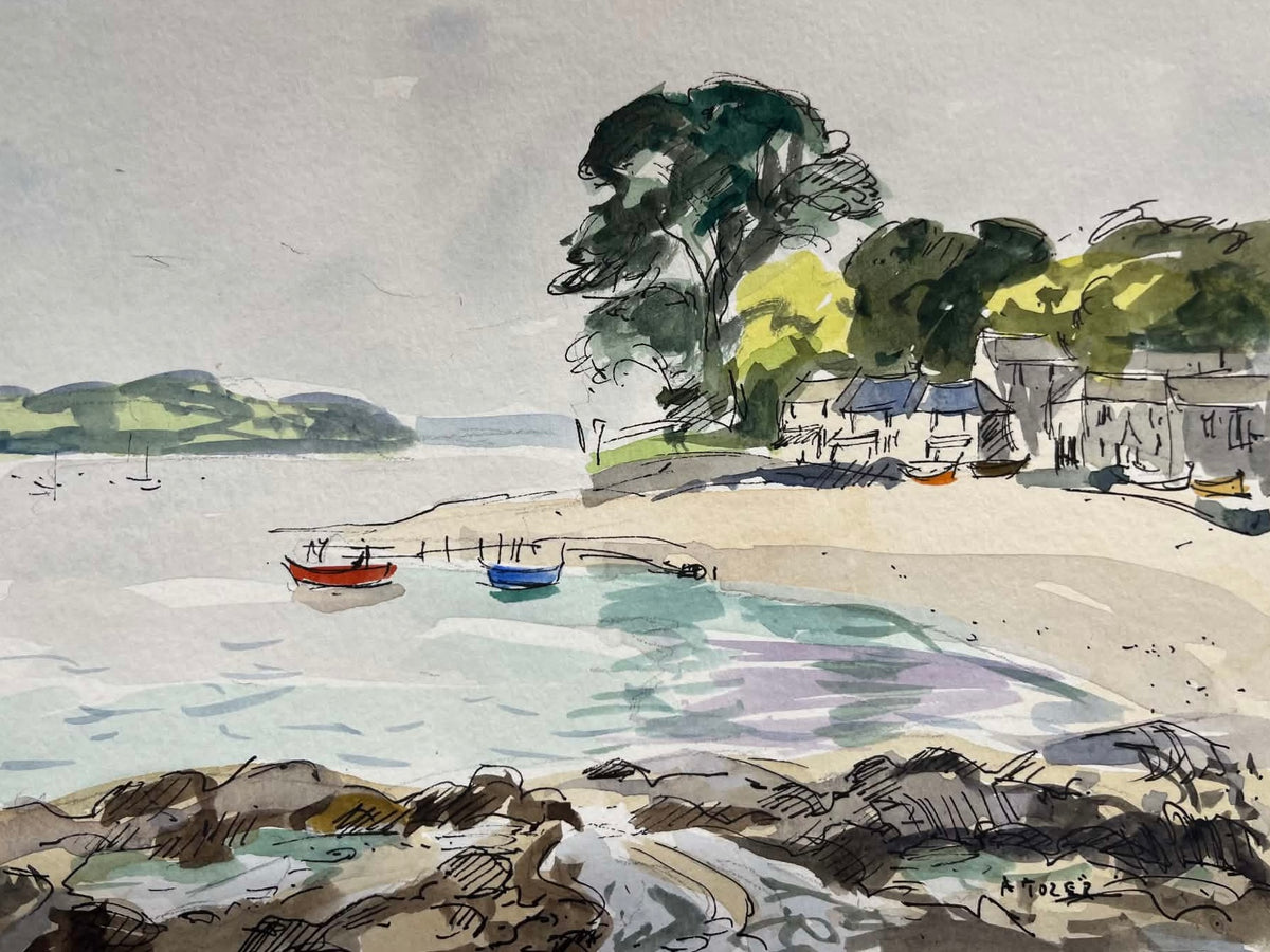 Calm day at Helford Passage