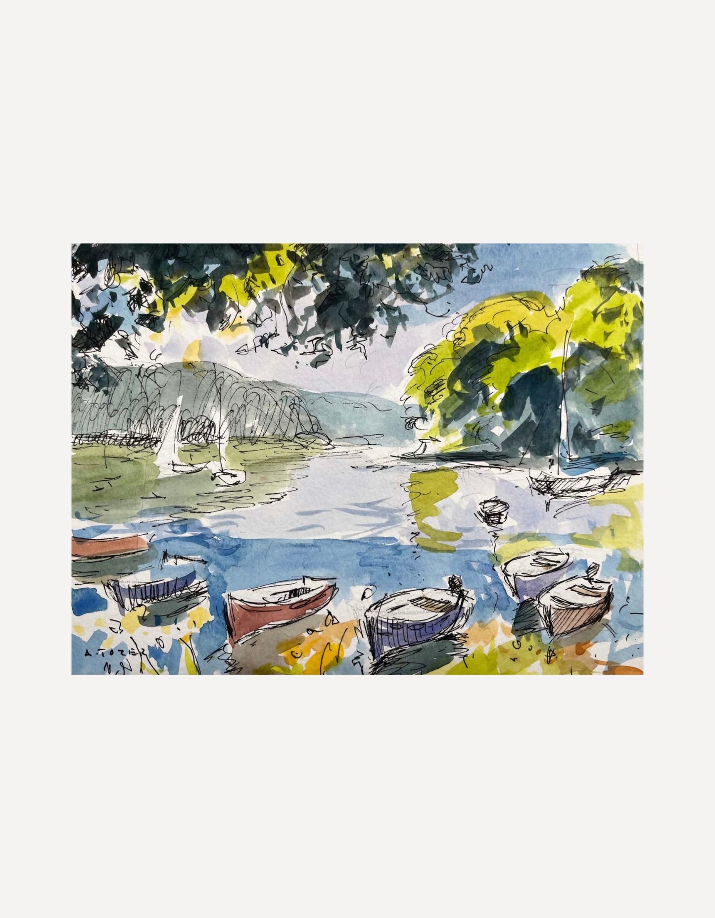Summer at Port Navas