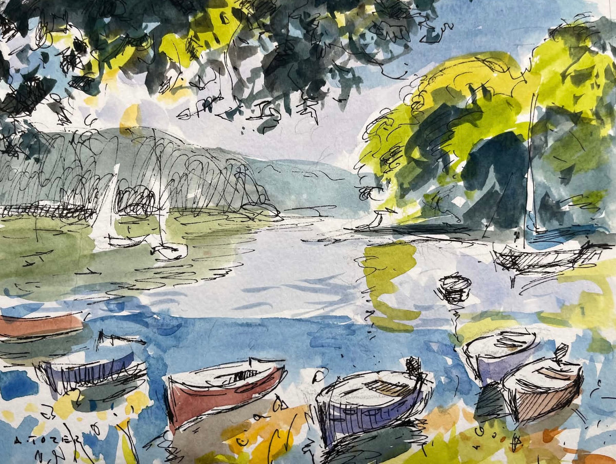 Summer at Port Navas