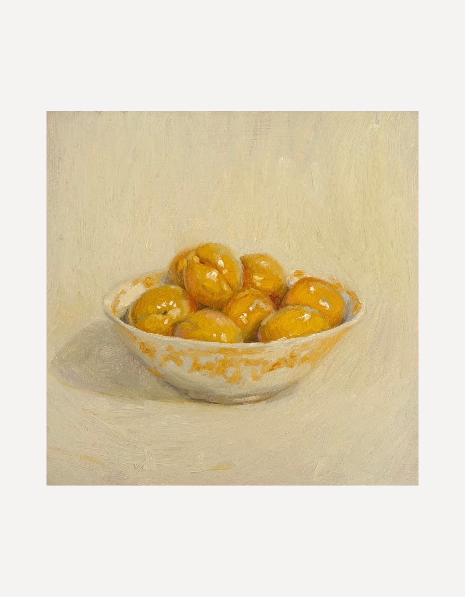 Apricots in a Yellow Bowl-Johnty Robinson-Beside The Wave