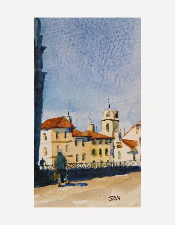 Arles, Lunchtime - Sarah Wimperis - Beside The Wave