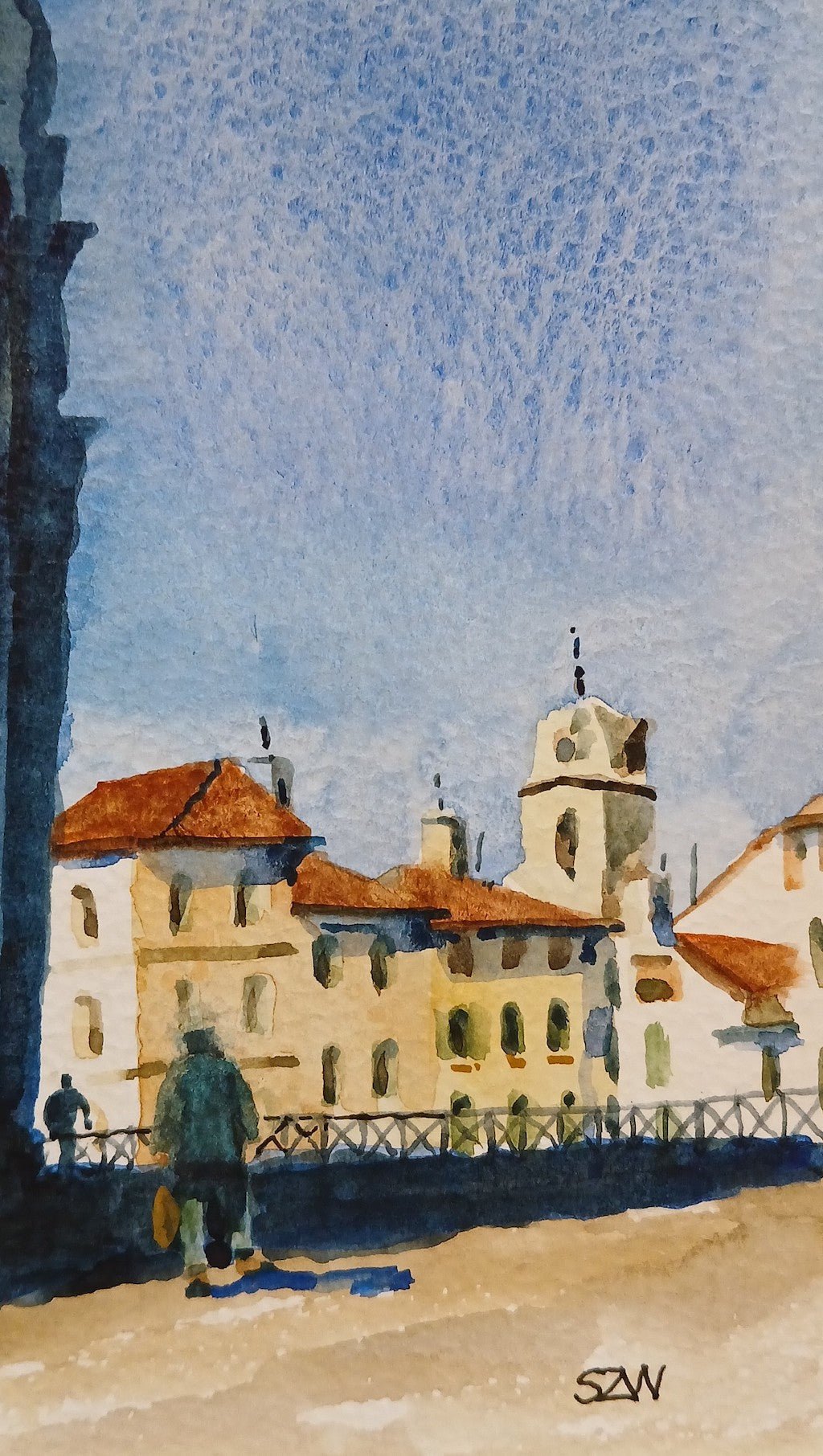 Arles, Lunchtime - Sarah Wimperis - Beside The Wave