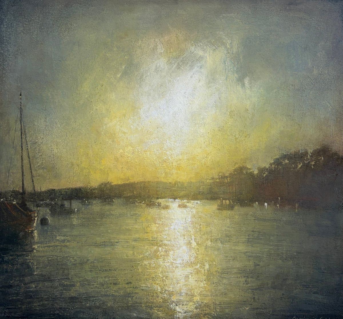 August, Helford-Benjamin Warner-Beside The Wave