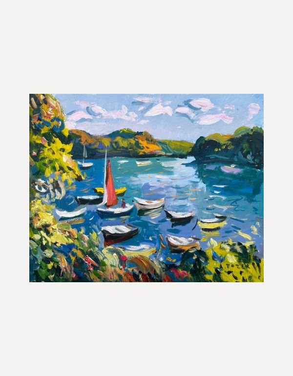 Autumn Colours at Port Navas - Andrew Tozer - Beside The Wave