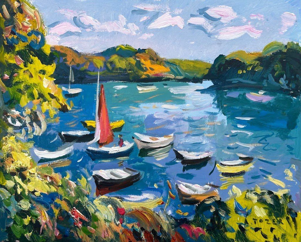 Autumn Colours at Port Navas - Andrew Tozer - Beside The Wave