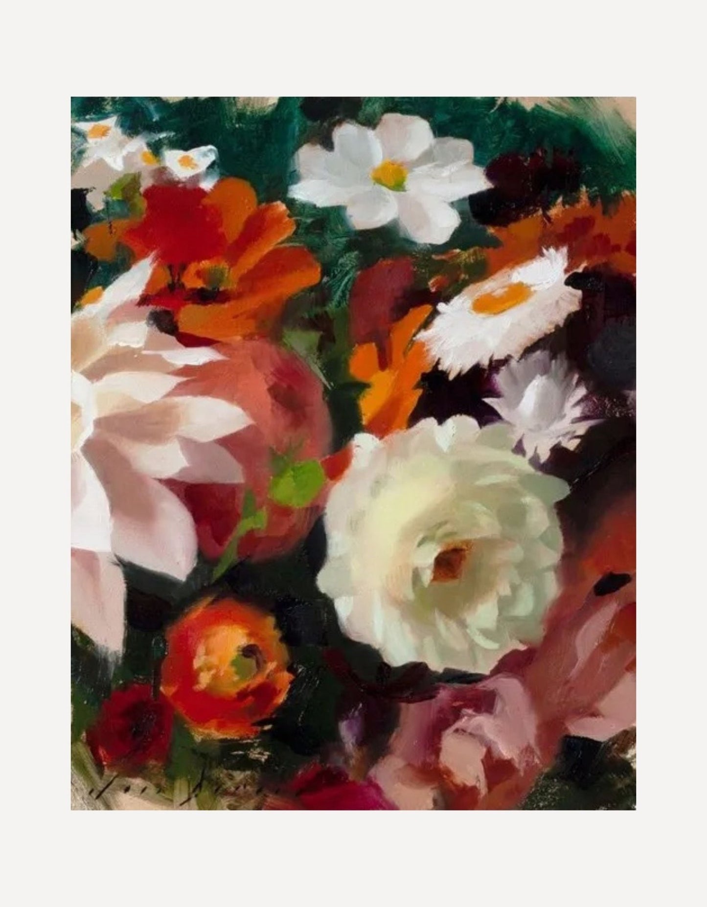 Autumn Flowers III - Jon Doran - Beside The Wave