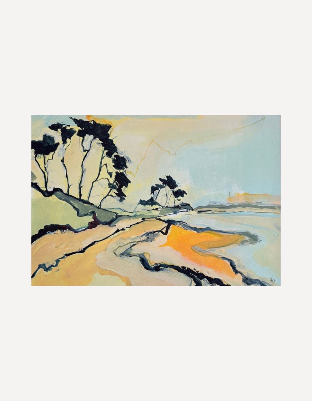 Bar Beach Glows-Aisleigh Anne-Beside The Wave