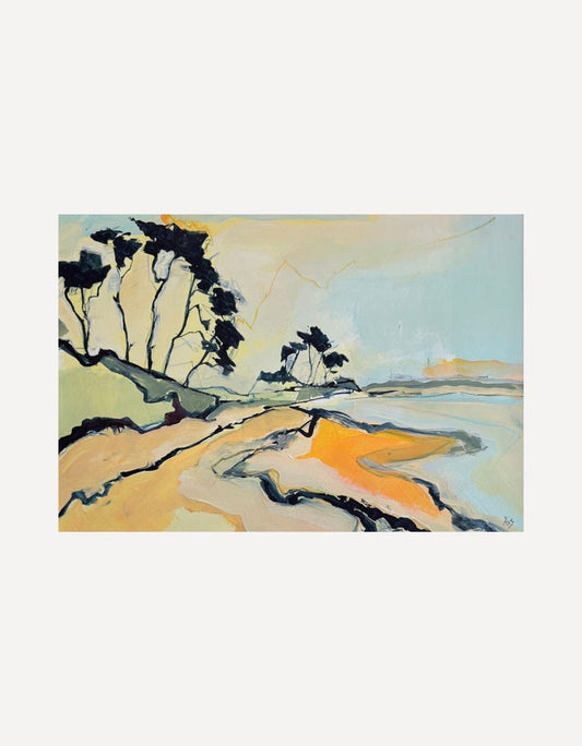 Bar Beach Glows-Aisleigh Anne-Beside The Wave