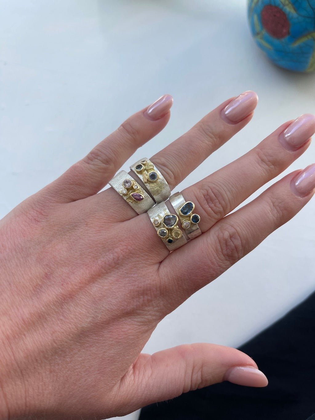 Barnacle Ring 4 - Clare Manson - Beside The Wave