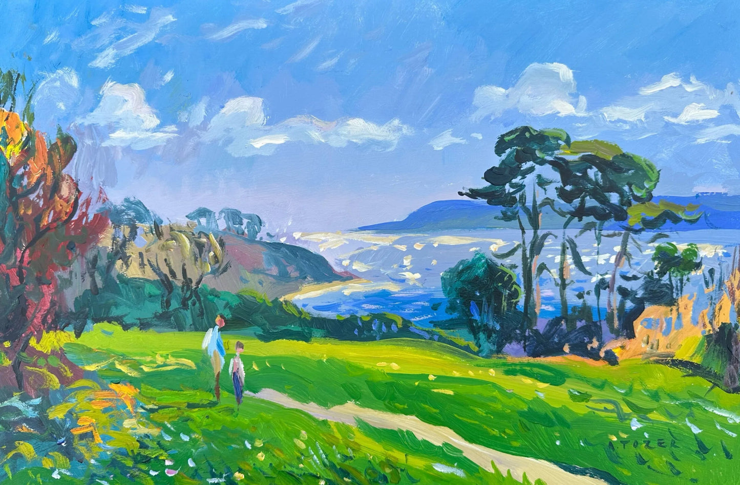 Beautiful Sunshine, Helford River - Andrew Tozer - Beside The Wave