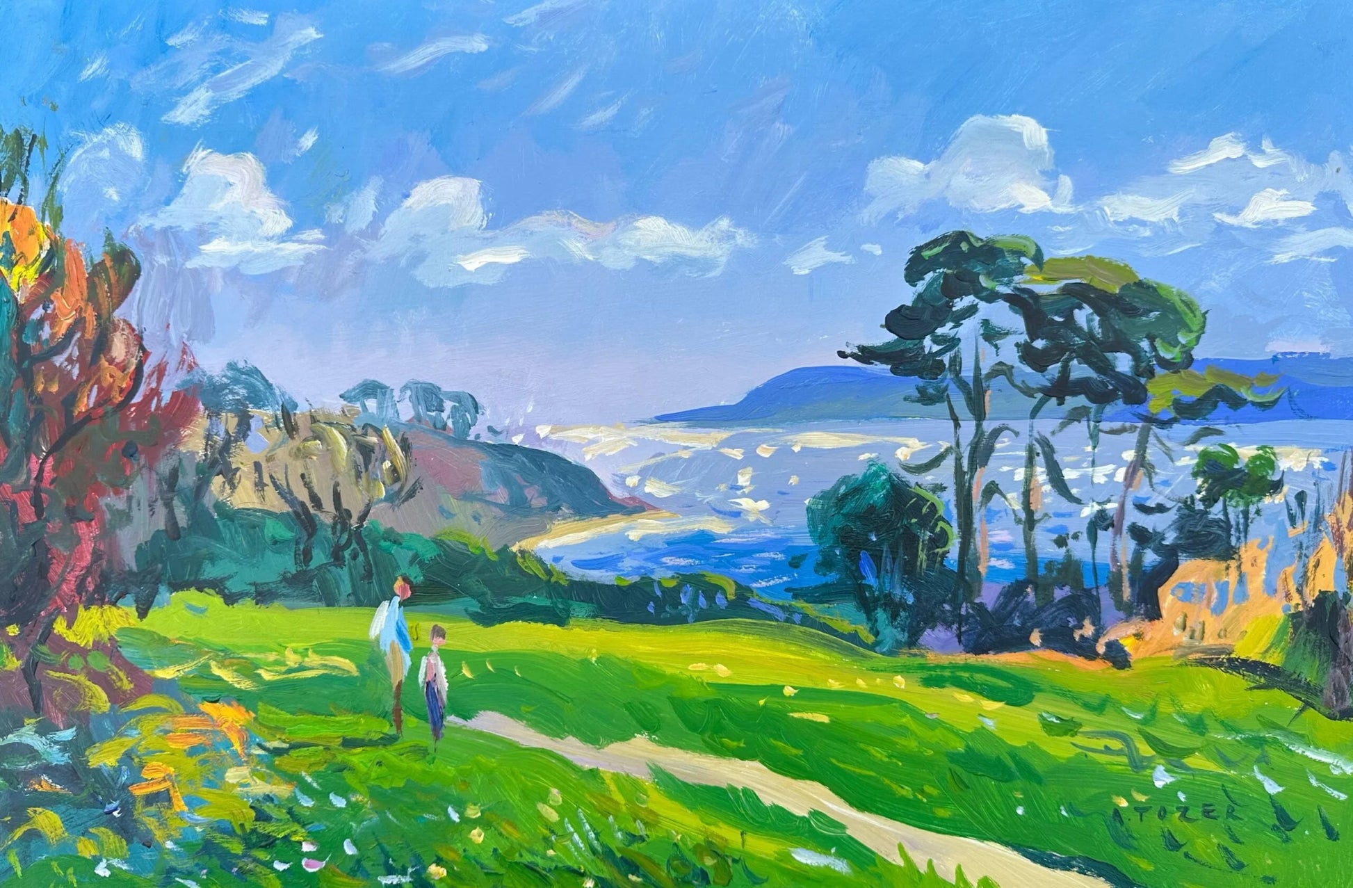 Beautiful Sunshine, Helford River - Andrew Tozer - Beside The Wave