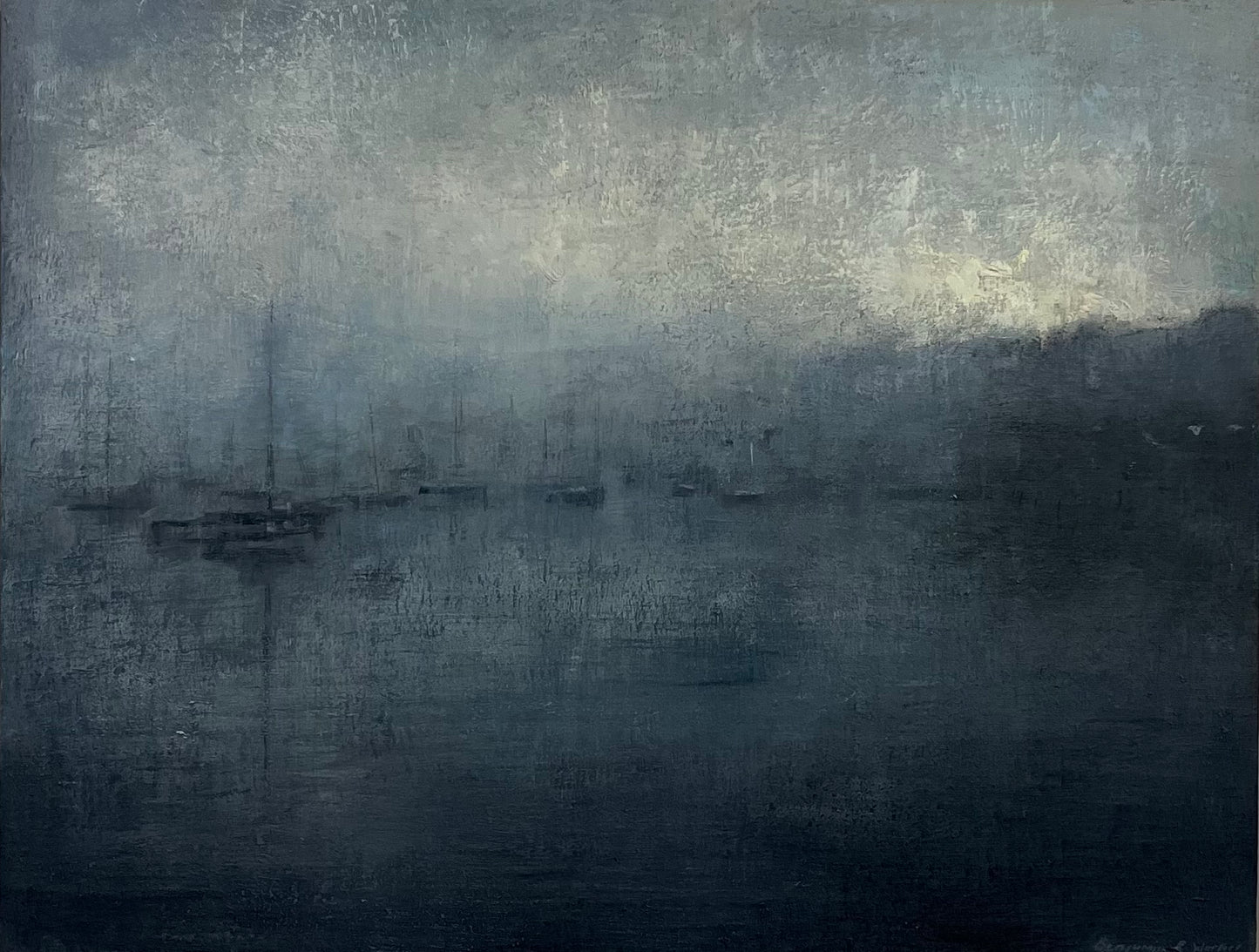 Quiet dawn morning