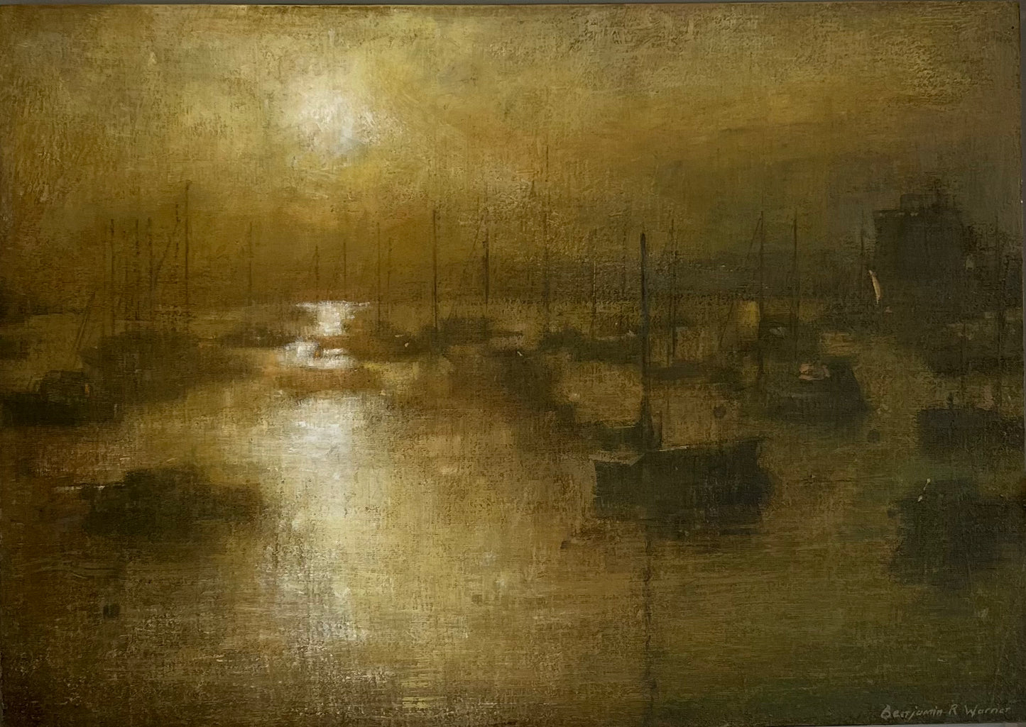 Resting boats, Trefusis point