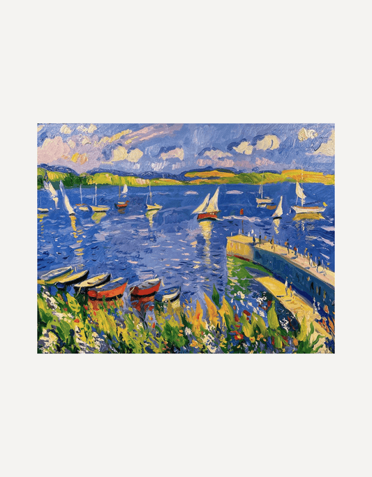 Blissful Sailing Portscatho - Andrew Tozer - Beside The Wave