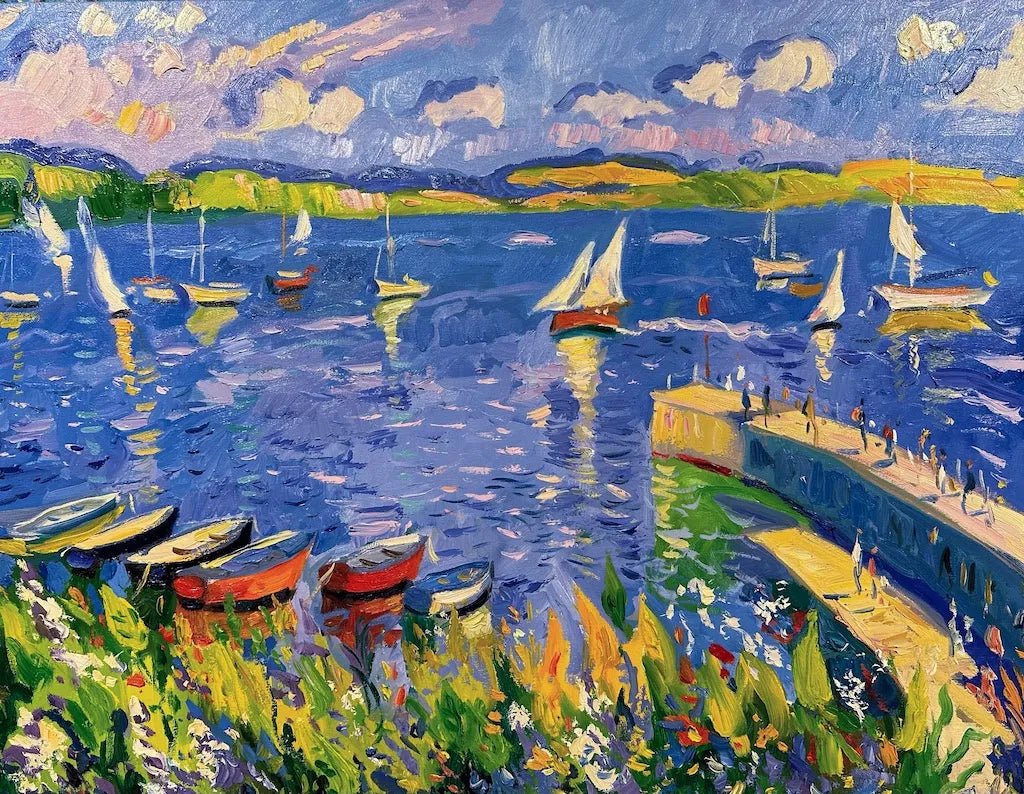 Blissful Sailing, Portscatho - Andrew Tozer - Beside The Wave