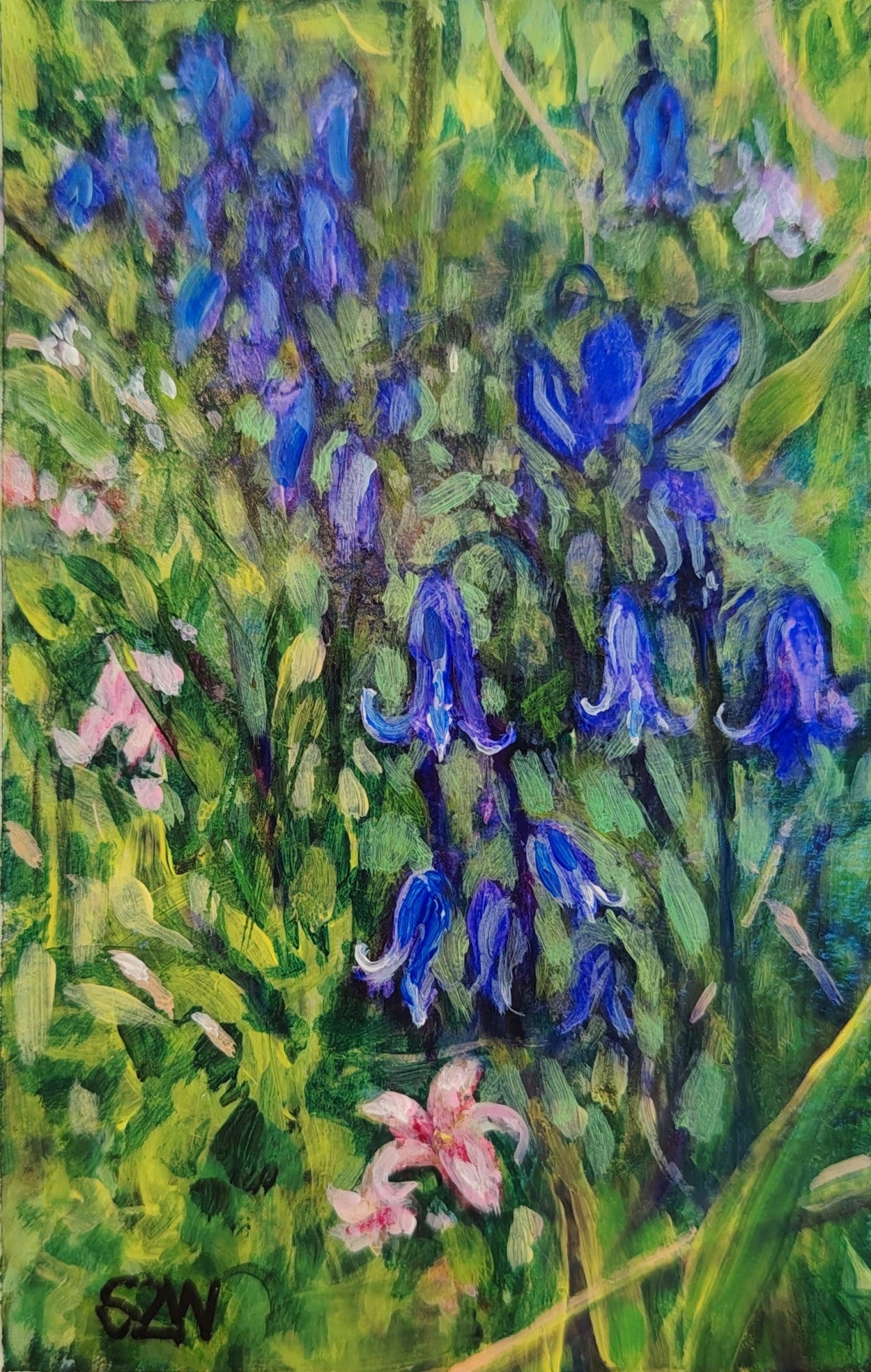 Bluebells - Sarah Wimperis - Beside The Wave