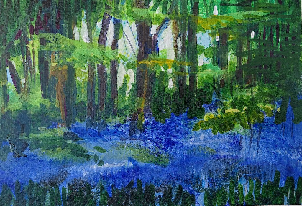Bluebells III - Sarah Wimperis - Beside The Wave