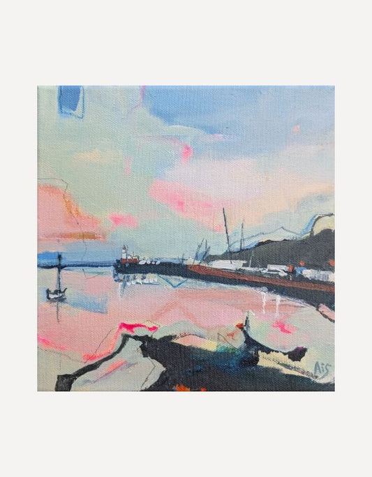 Blush Over Newlyn - Aisleigh Anne - Beside The Wave