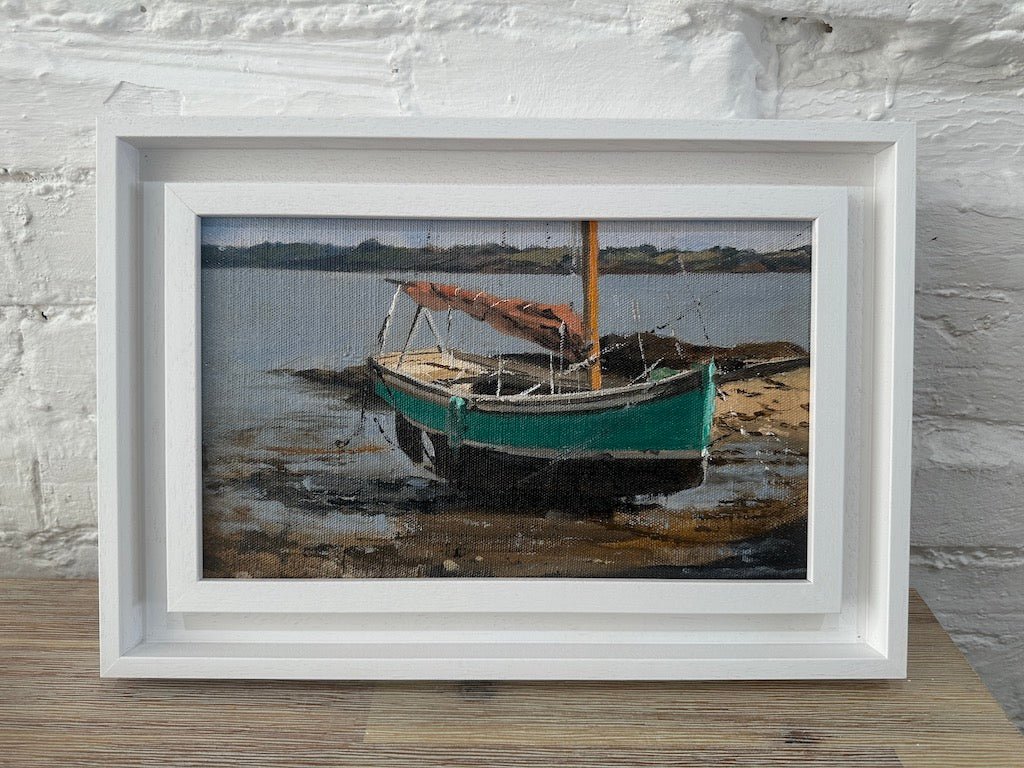 Boat at Low Tide - Oliver Makeham - Beside The Wave