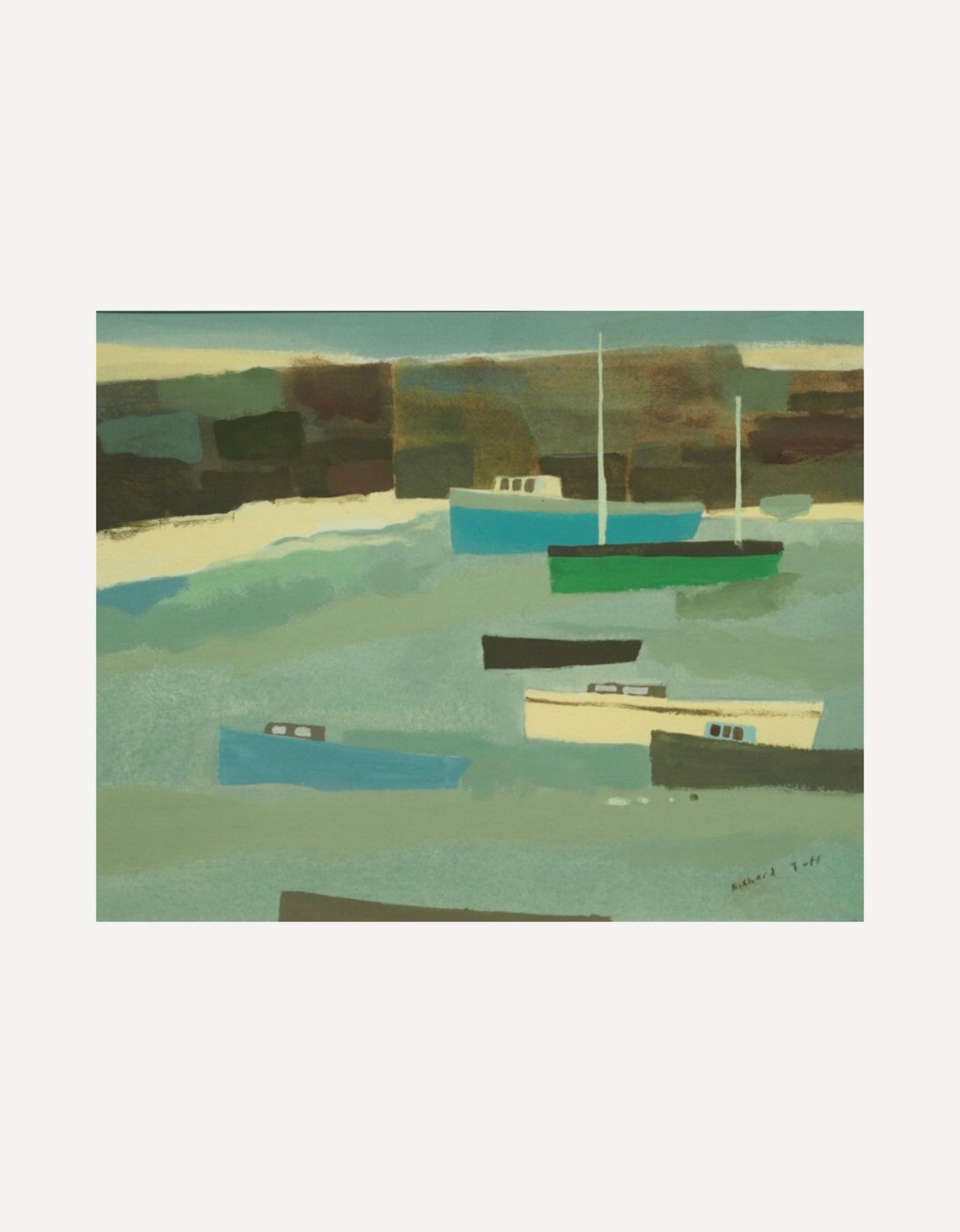 Boat Patterns - Richard Tuff - Beside The Wave