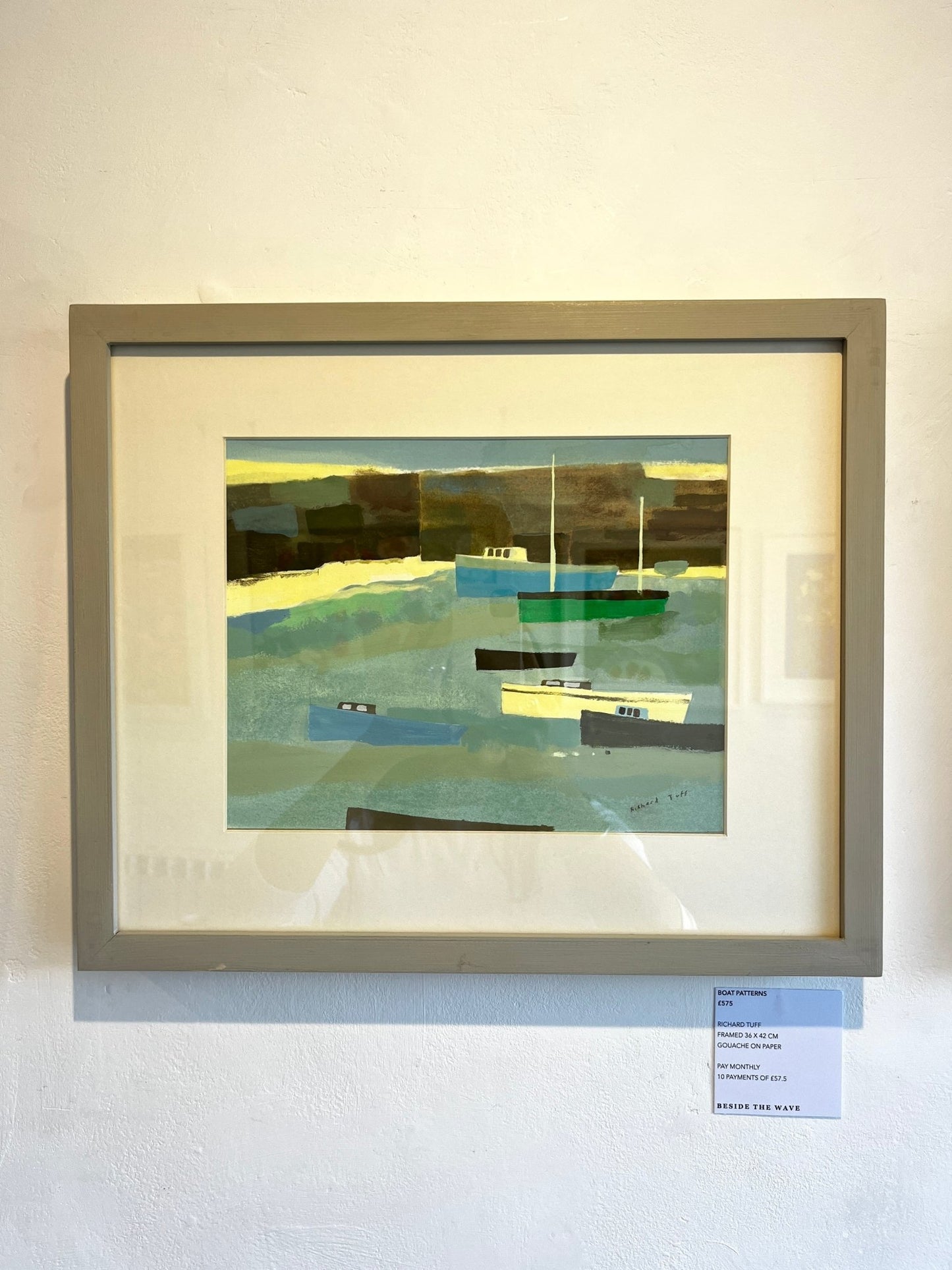 Boat Patterns - Richard Tuff - Beside The Wave