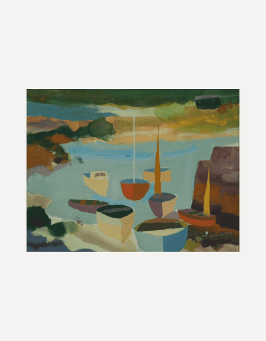 Boats at Coverack-Richard Tuff-Beside The Wave