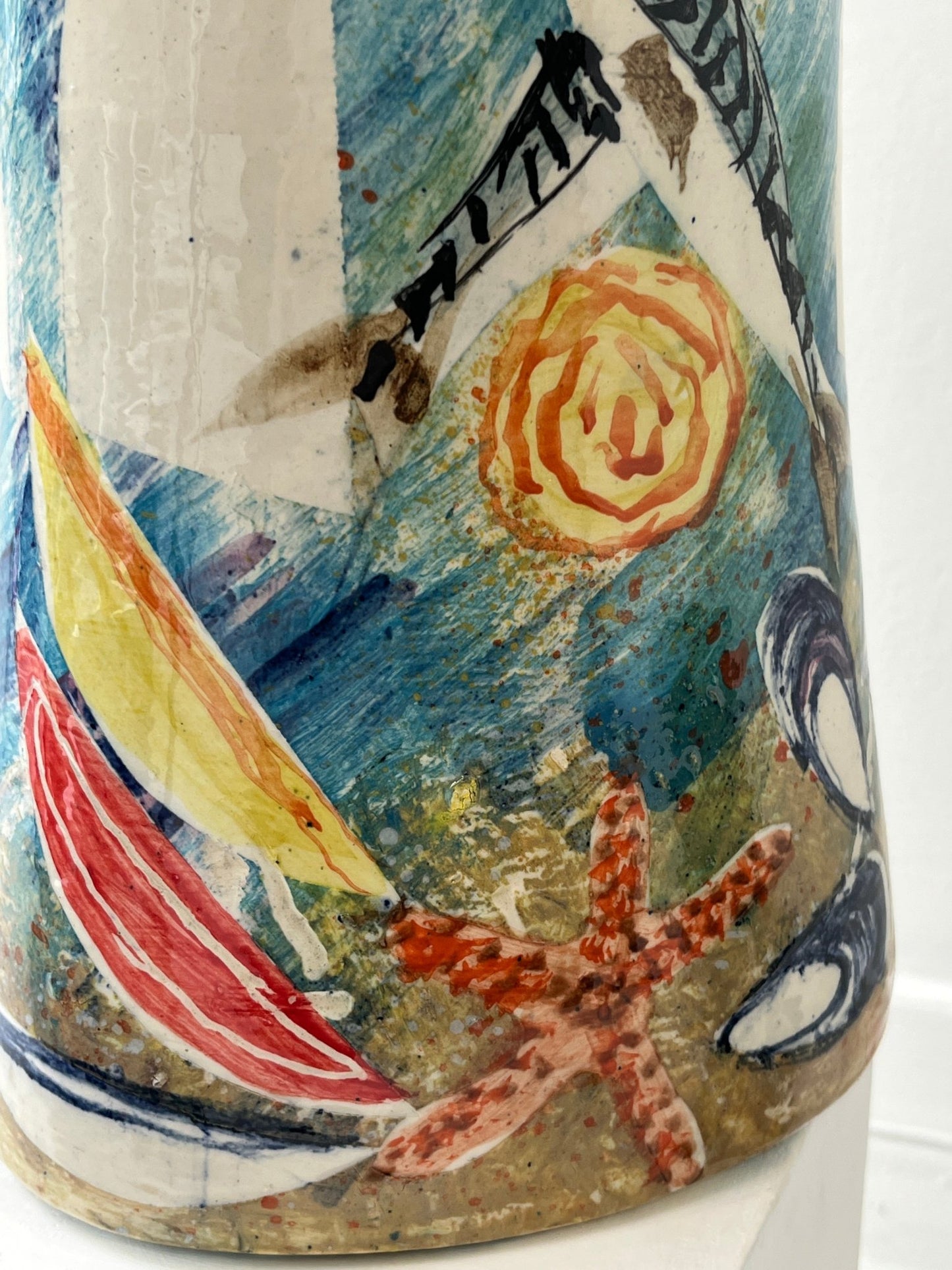 Bottle Fish & Boats - Paul Jackson - Beside The Wave