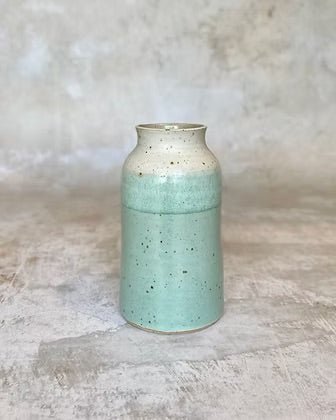 Bottle Vase (Calm Waters)-Emily Doran-Beside The Wave