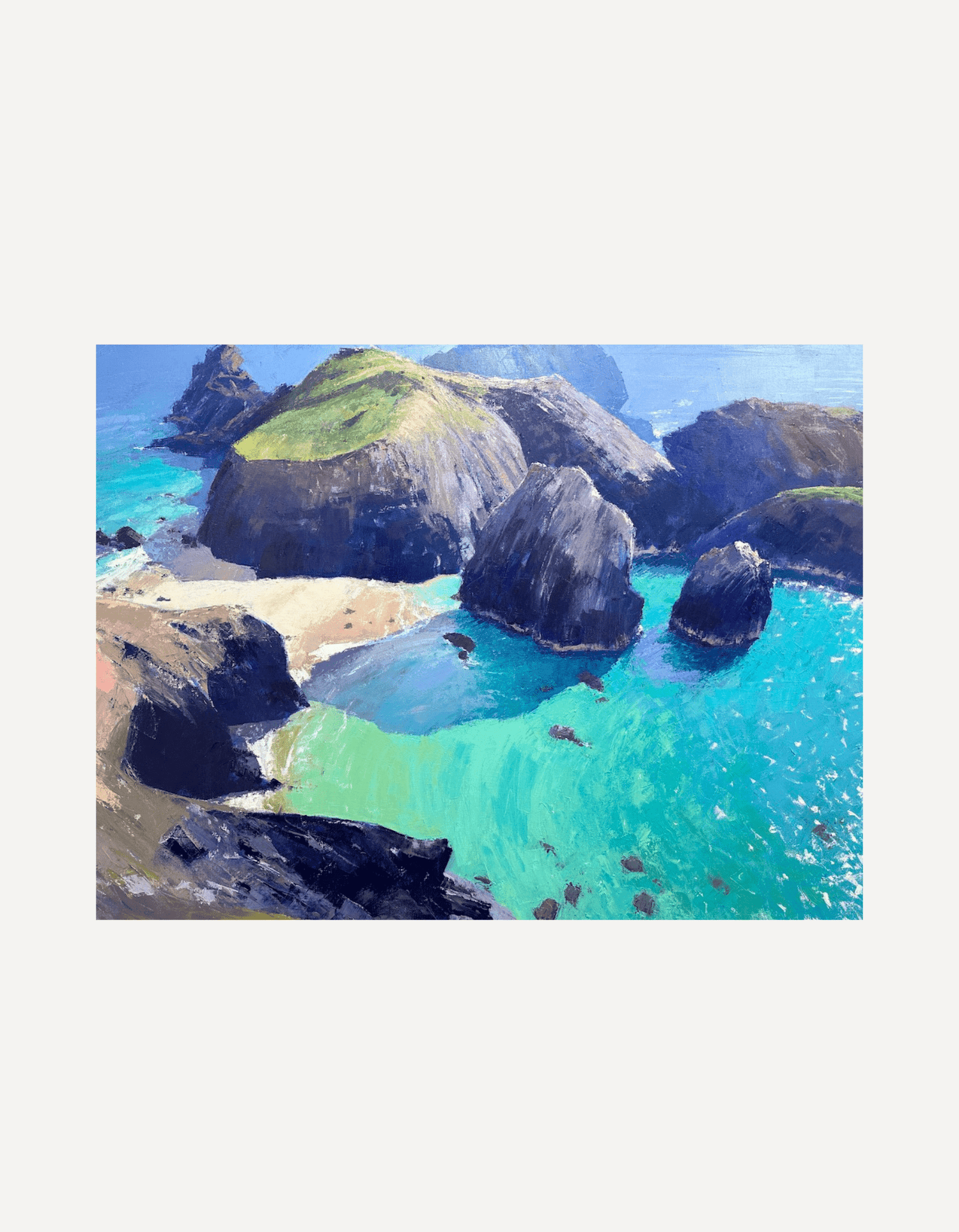 Bright Afternoon Sunshine, Kynance - Mike Hindle - Beside The Wave