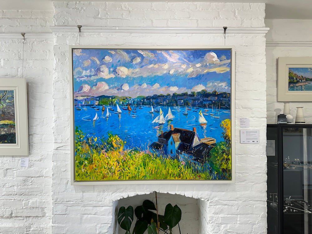 Brisk Sailing off Flushing - Andrew Tozer - Beside The Wave