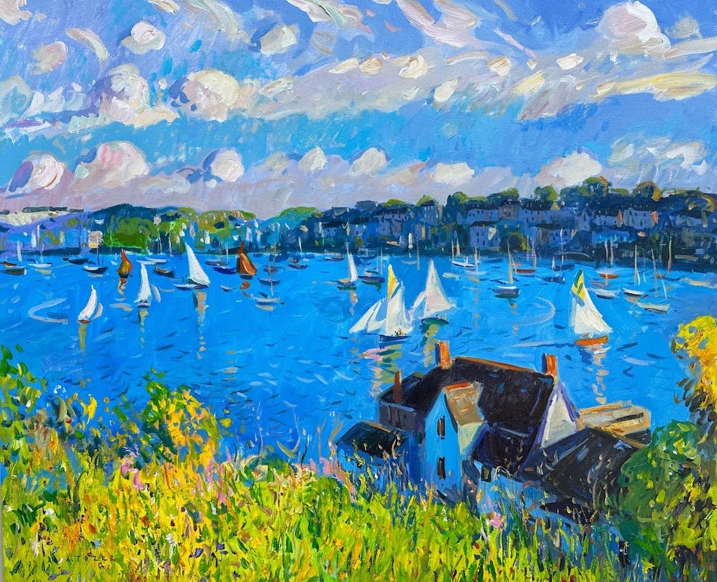 Brisk Sailing off Flushing - Andrew Tozer - Beside The Wave