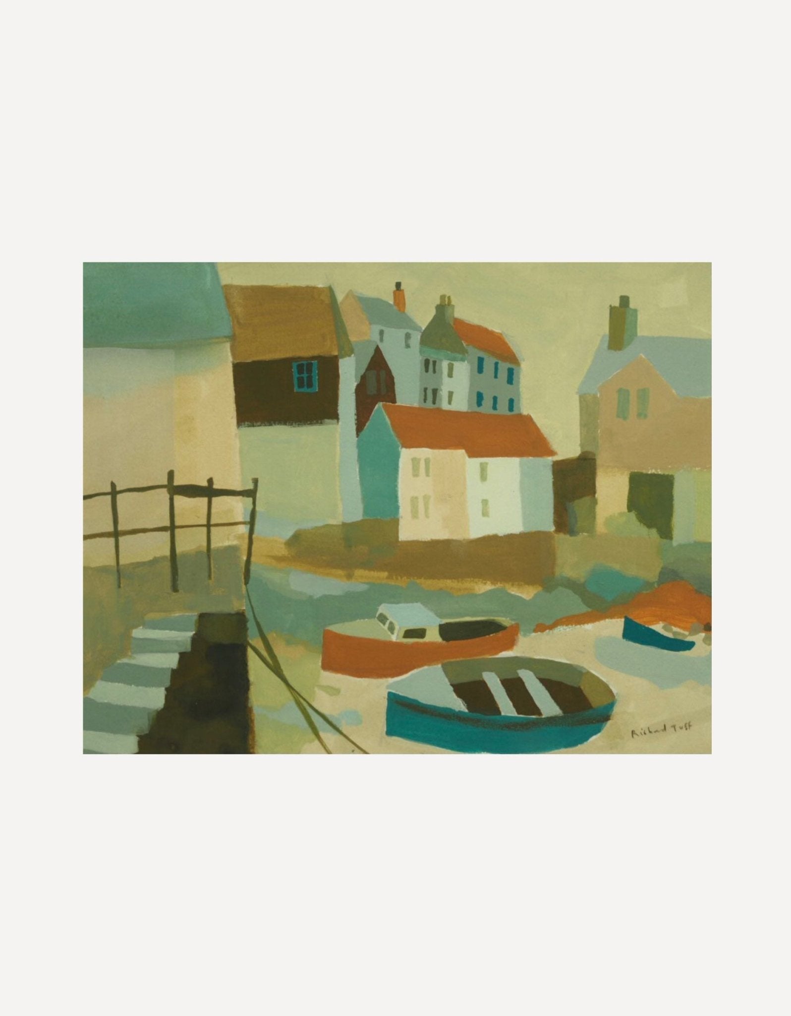 By the Quay, Falmouth - Richard Tuff - Beside The Wave