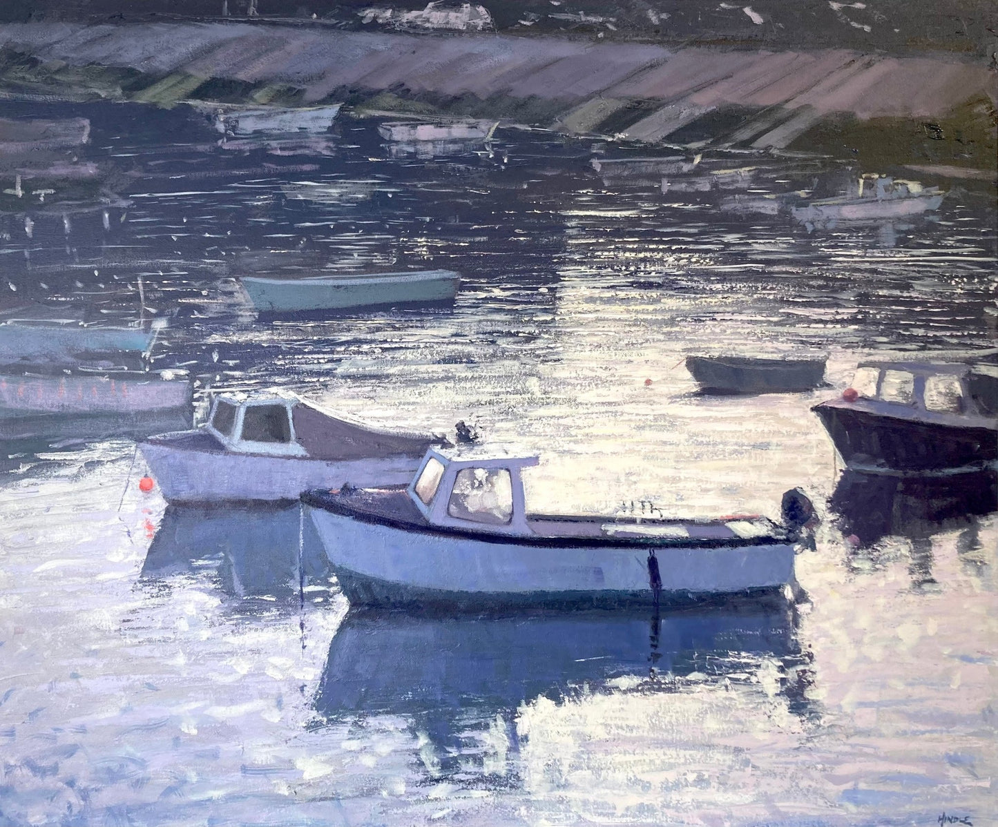 Calm Harbour-Mike Hindle-Beside The Wave