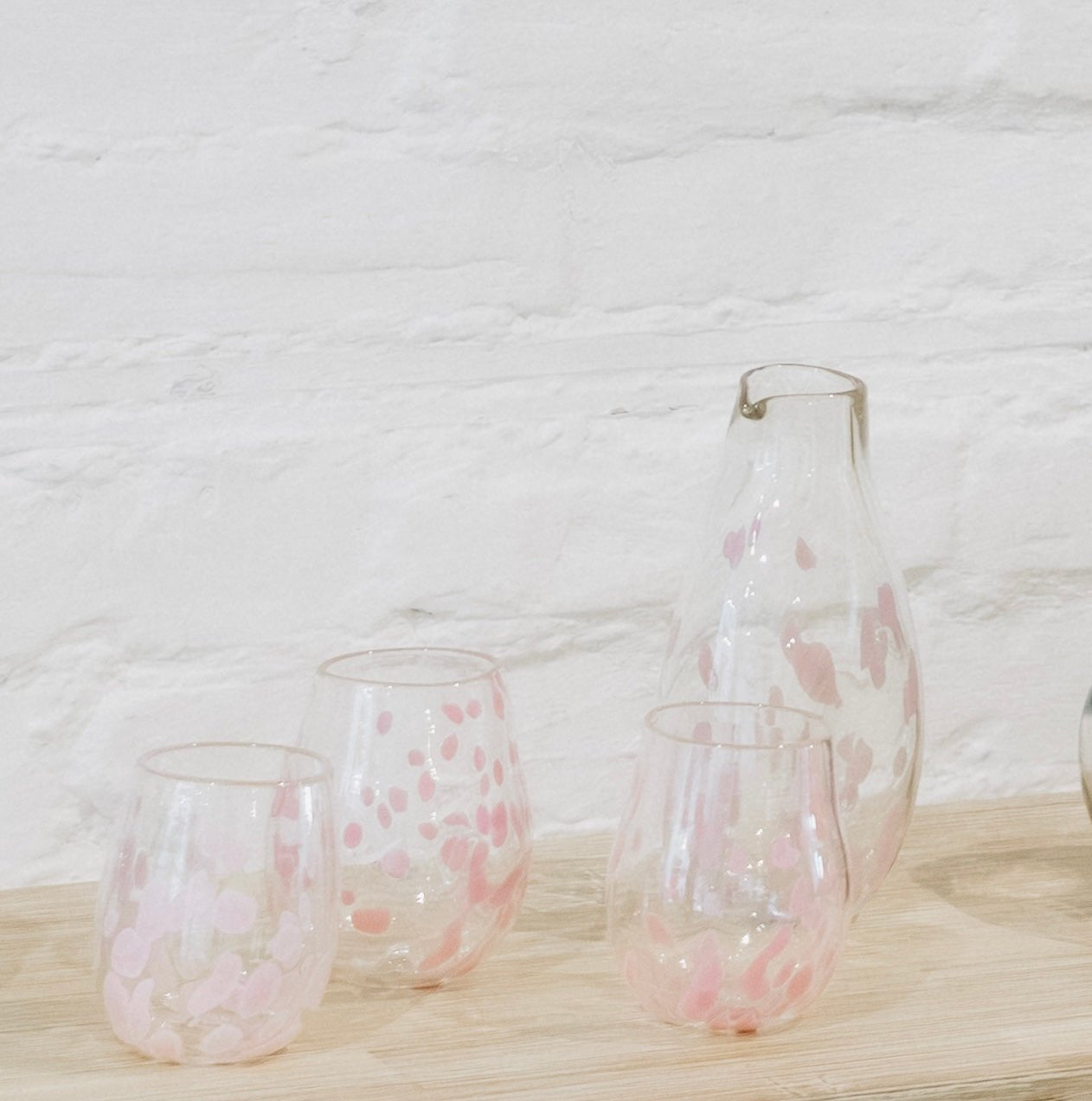 Carafe Set (Cherry Blossom) - Louisa Raven - Beside The Wave