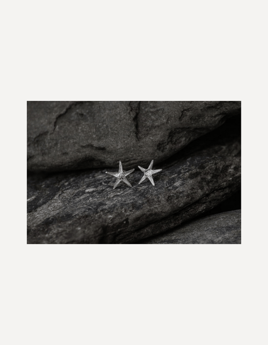 Caribbean Starfish Stud Earrings - Emily Nott - Bower - Beside The Wave