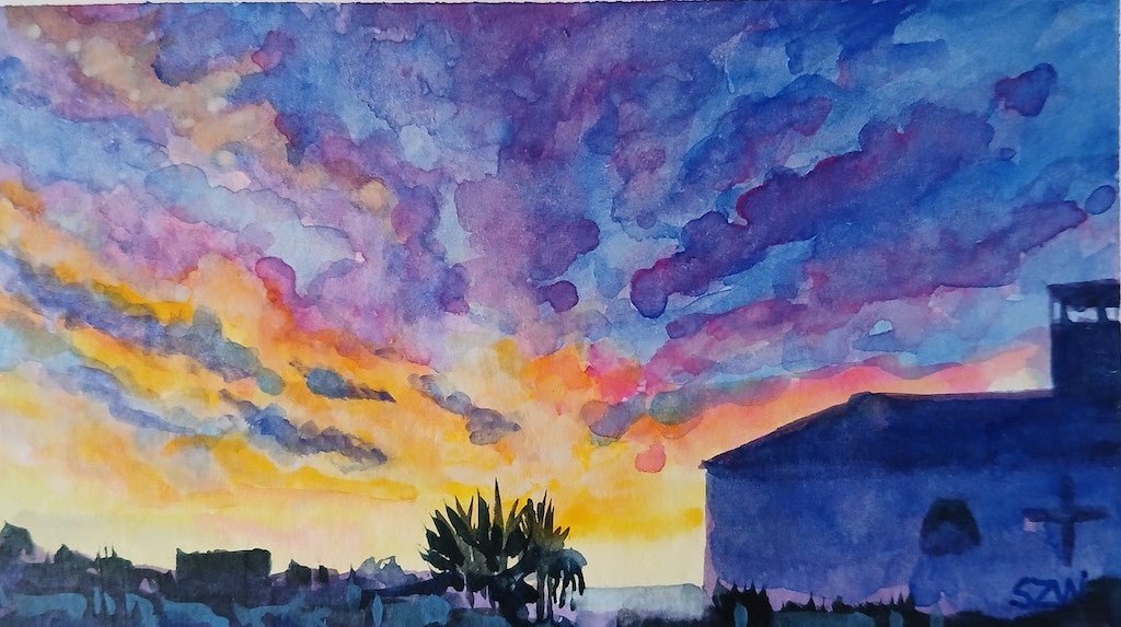 Carmargue Dawn - Sarah Wimperis - Beside The Wave