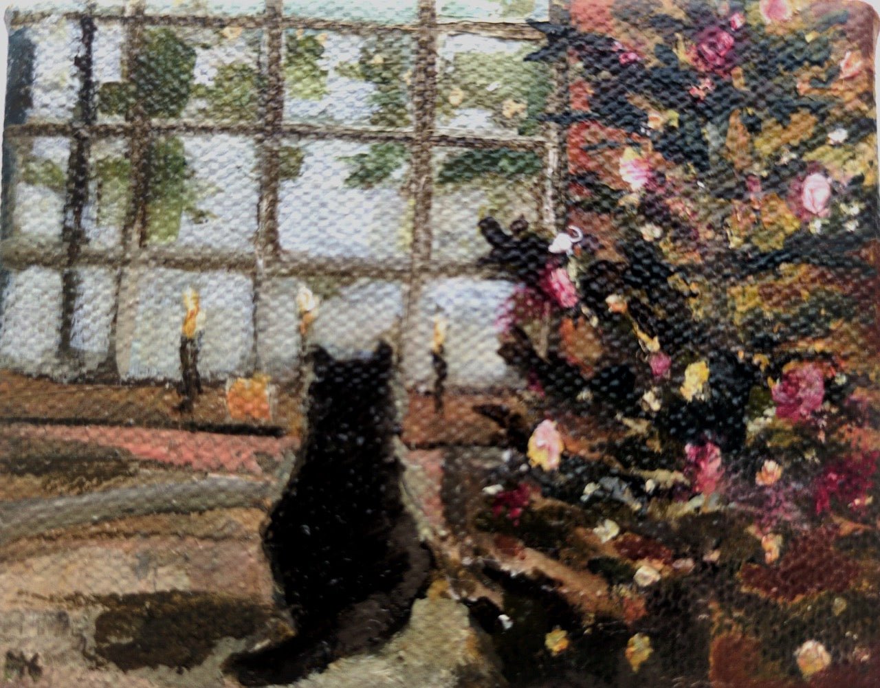 Christmas Cat - Nancy Crewe - Beside The Wave