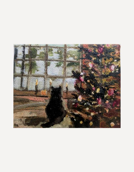Christmas Cat - Nancy Crewe - Beside The Wave