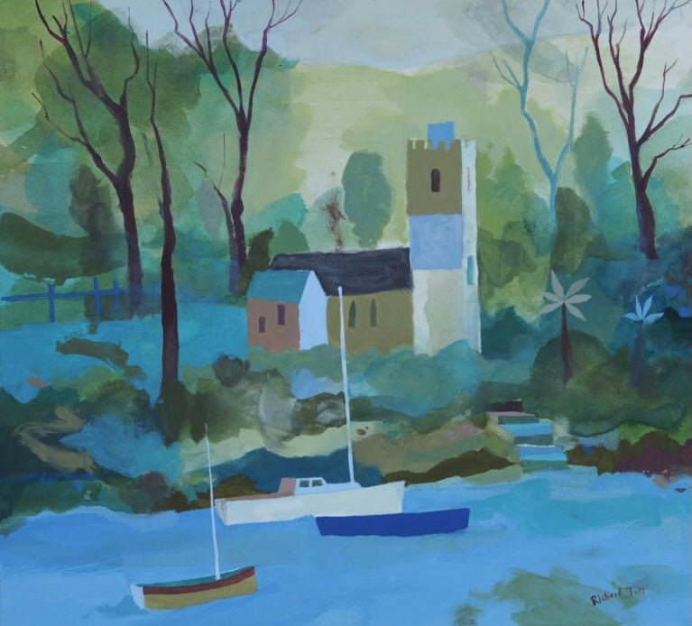 Church at St just - Richard Tuff - Beside The Wave