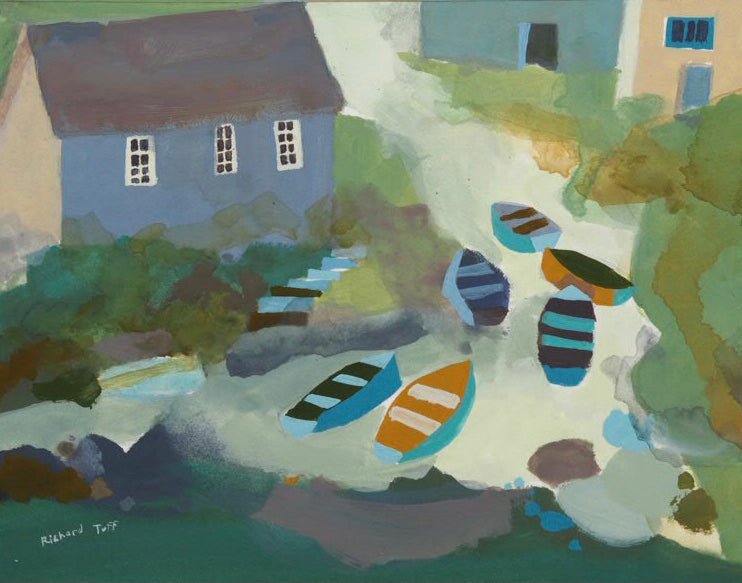 Church Cove, the Lizard-Richard Tuff-Beside The Wave