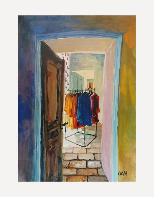 Clothes Rail - Sarah Wimperis - Beside The Wave