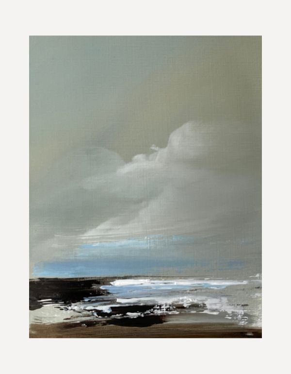Cloud Watching on the Beach - Nicola Mosley - Beside The Wave