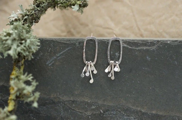 Cluster Synthesis Earrings-Lucy Spink-Beside The Wave