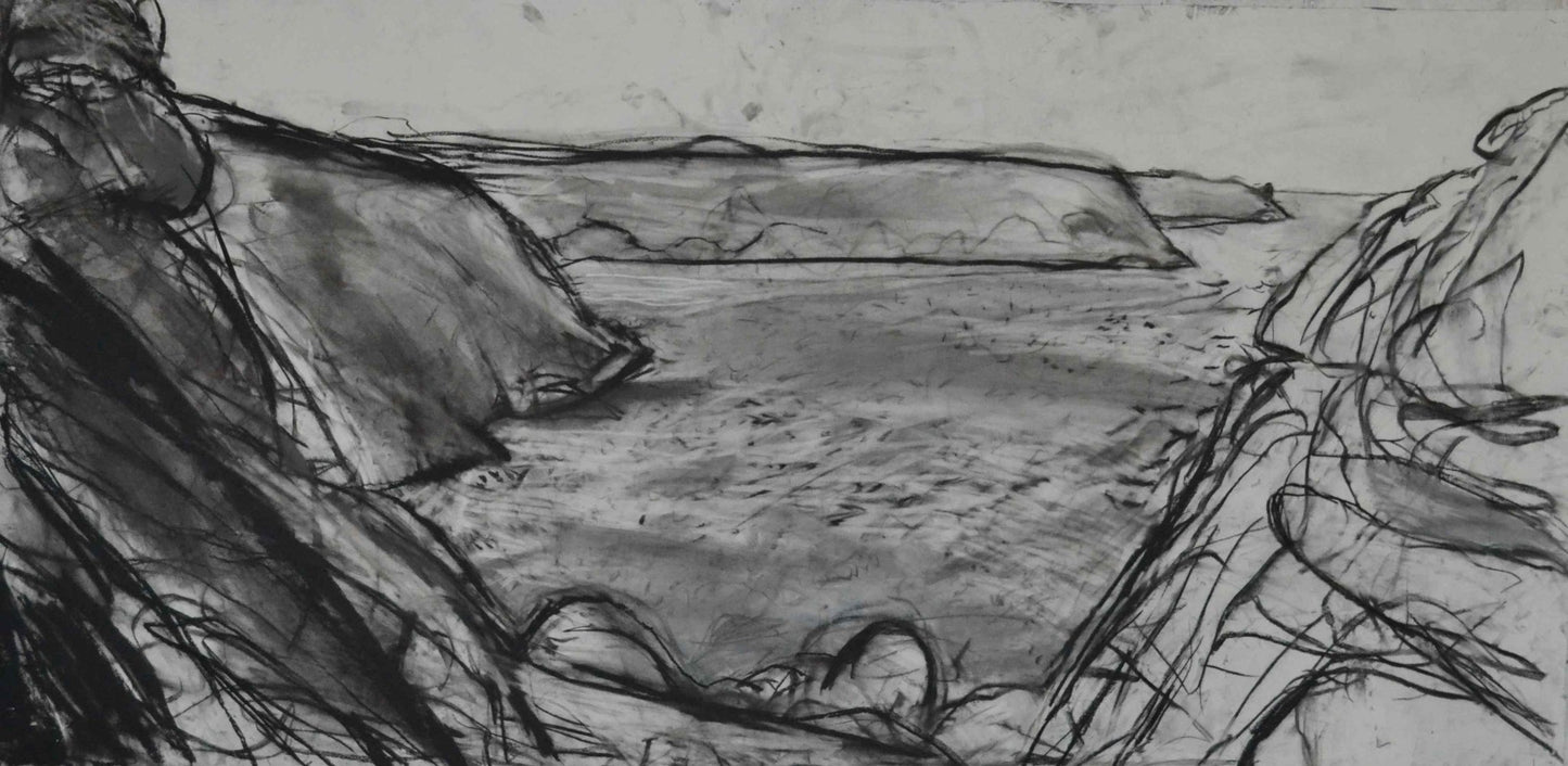 Coast at Bosigran-Miles Heseltine-Beside The Wave