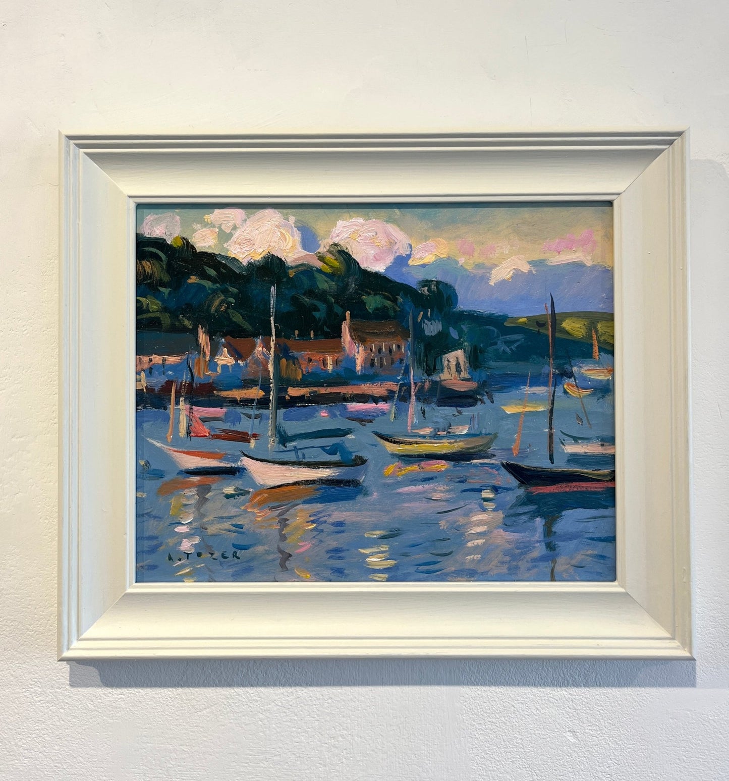 Colours of Early Evening Towards Flushing - Andrew Tozer - Beside The Wave