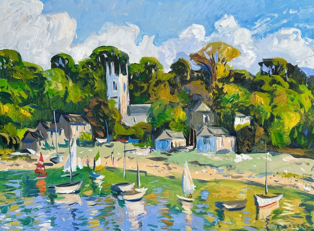 Colours of Late Summer, St Anthony in Meneage - Andrew Tozer - Beside The Wave