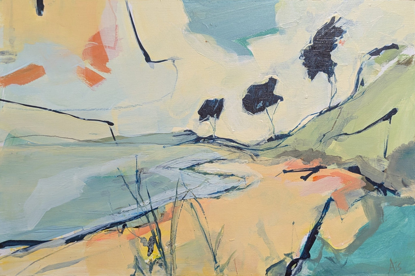 Colours of Summer-Aisleigh Anne-Beside The Wave