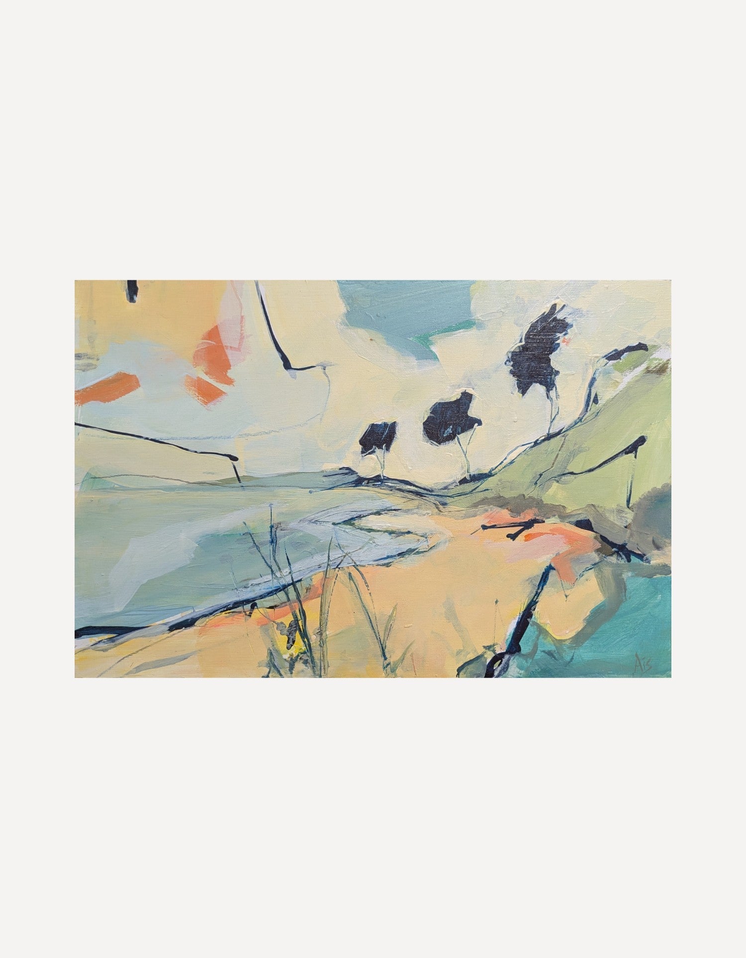 Colours of Summer-Aisleigh Anne-Beside The Wave